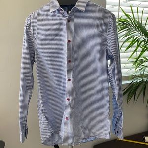H & M Men’s Button Down Striped Shirt